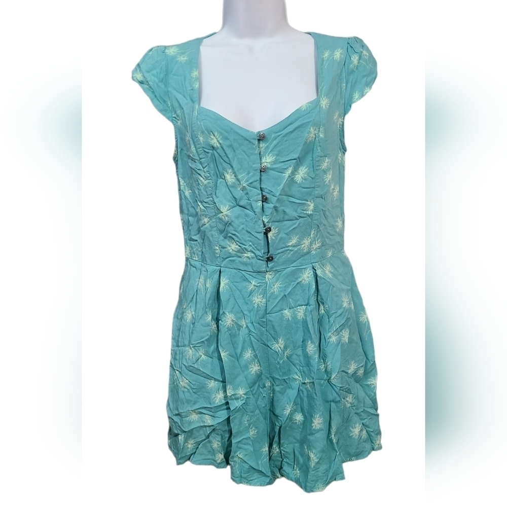 LC LAUREN CONRAD palm tree romper 6